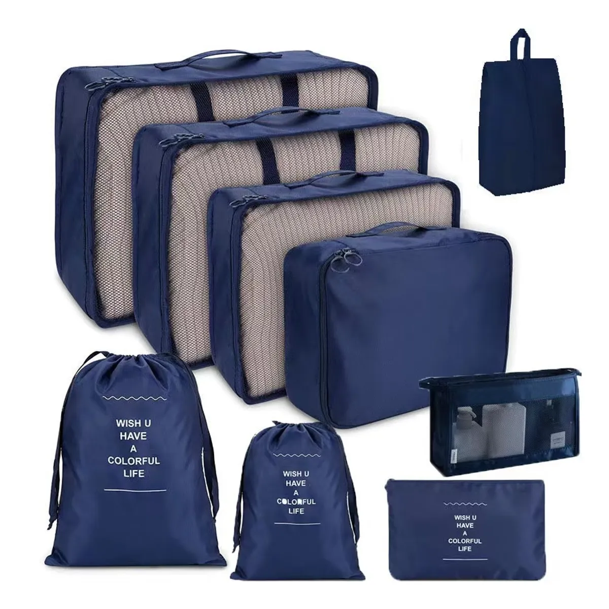 ZG STORE - Bolsas Organizadoras De Equipaje / 9 Unidades