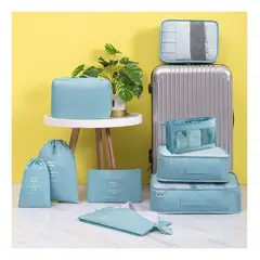 GENERICO - Bolsas Organizadoras De Equipaje / 9 Unidades