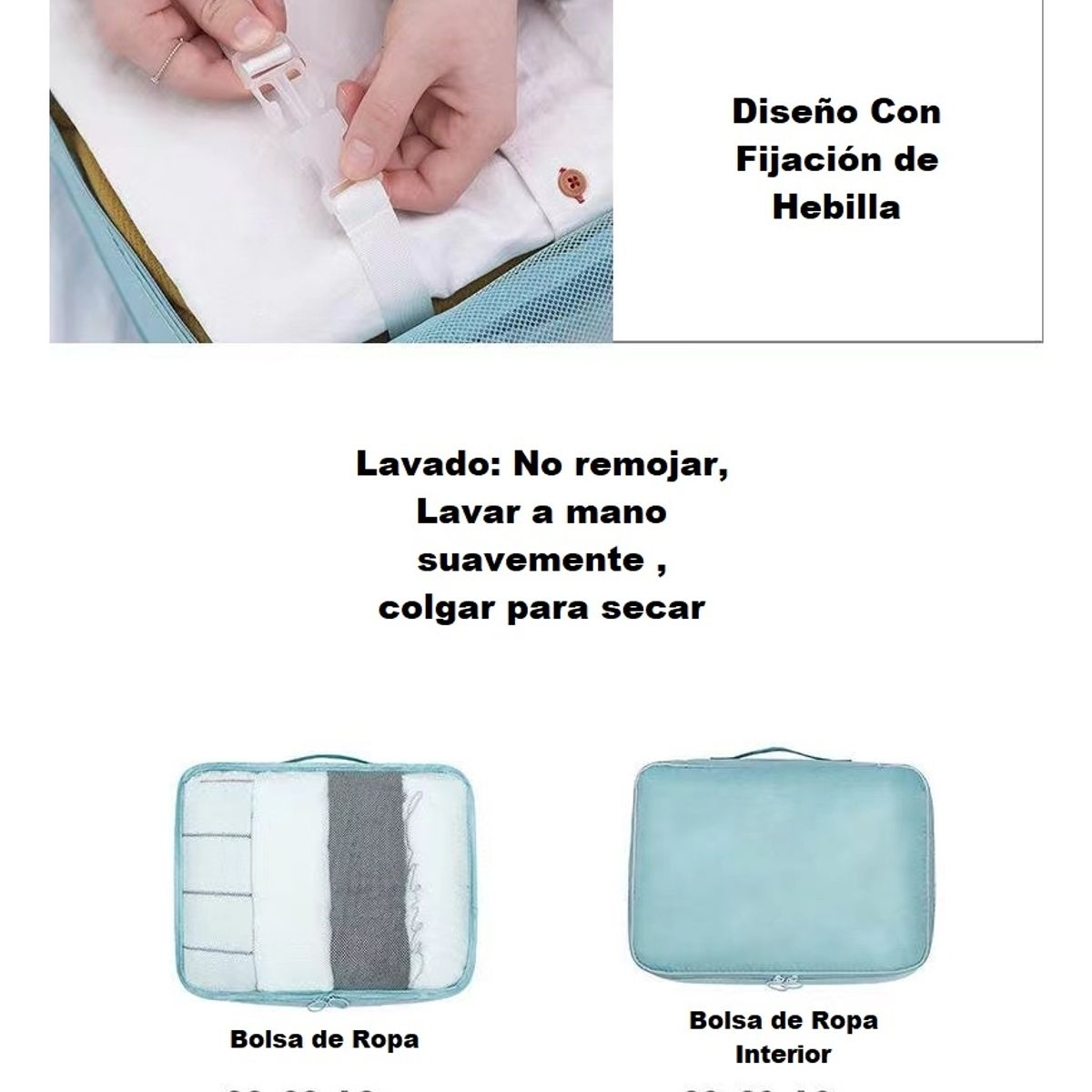 ZG STORE - Bolsas Organizadoras De Equipaje / 9 Unidades