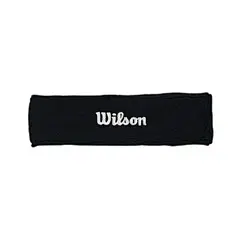WILSON - Tenis Headband Bk Osfa
