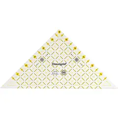 PRYM - Regla Patchwork Y Upcycling Omnigrip Triangular