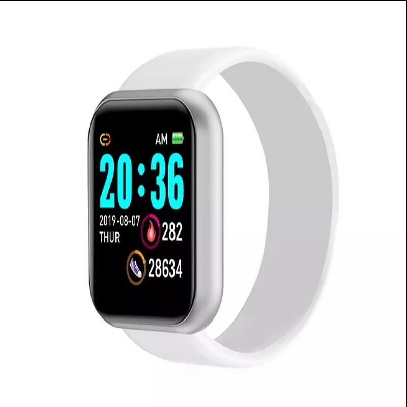 GENERICO - Reloj Inteligente Smartwatch Deportivo BLANCO