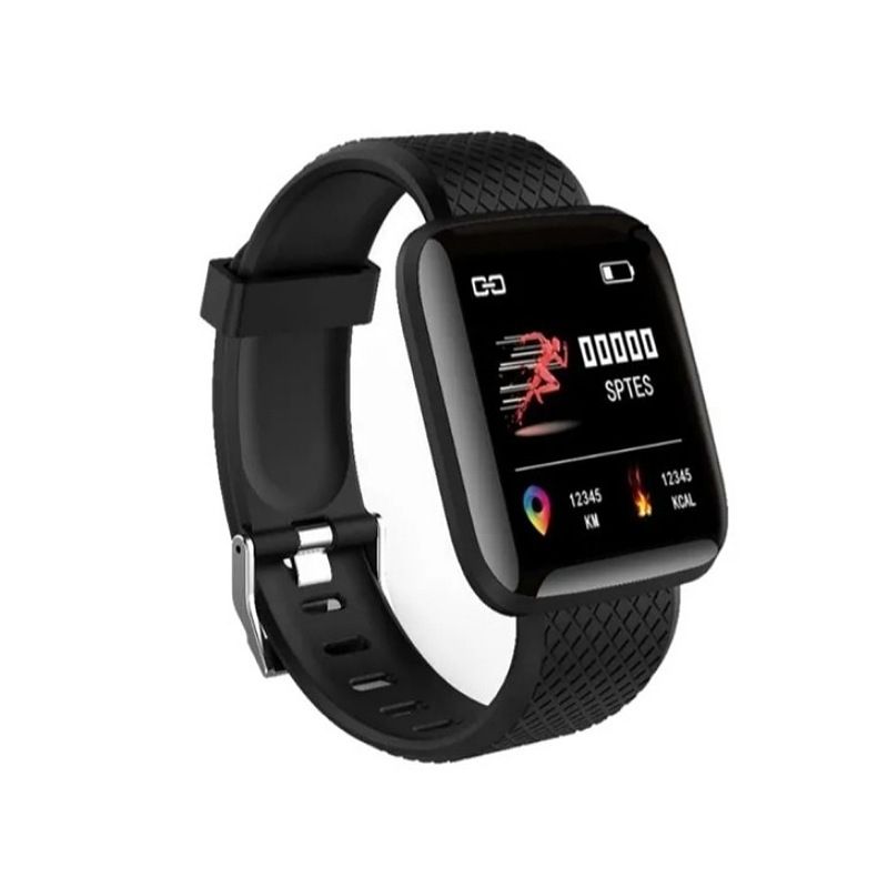 GENERICO - Reloj Inteligente Smartwatch Deportivo NEGRO 116PLUS