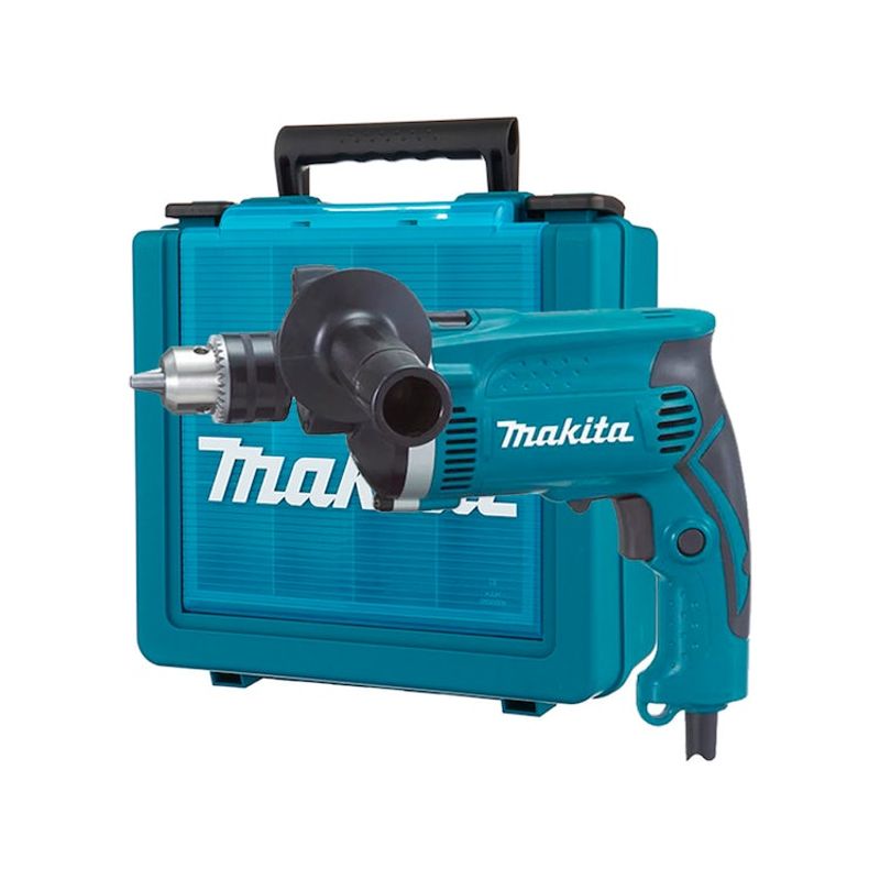 MAKITA - Taladro Percutor Makita Hp1630k 13mm 710w Con Maleta