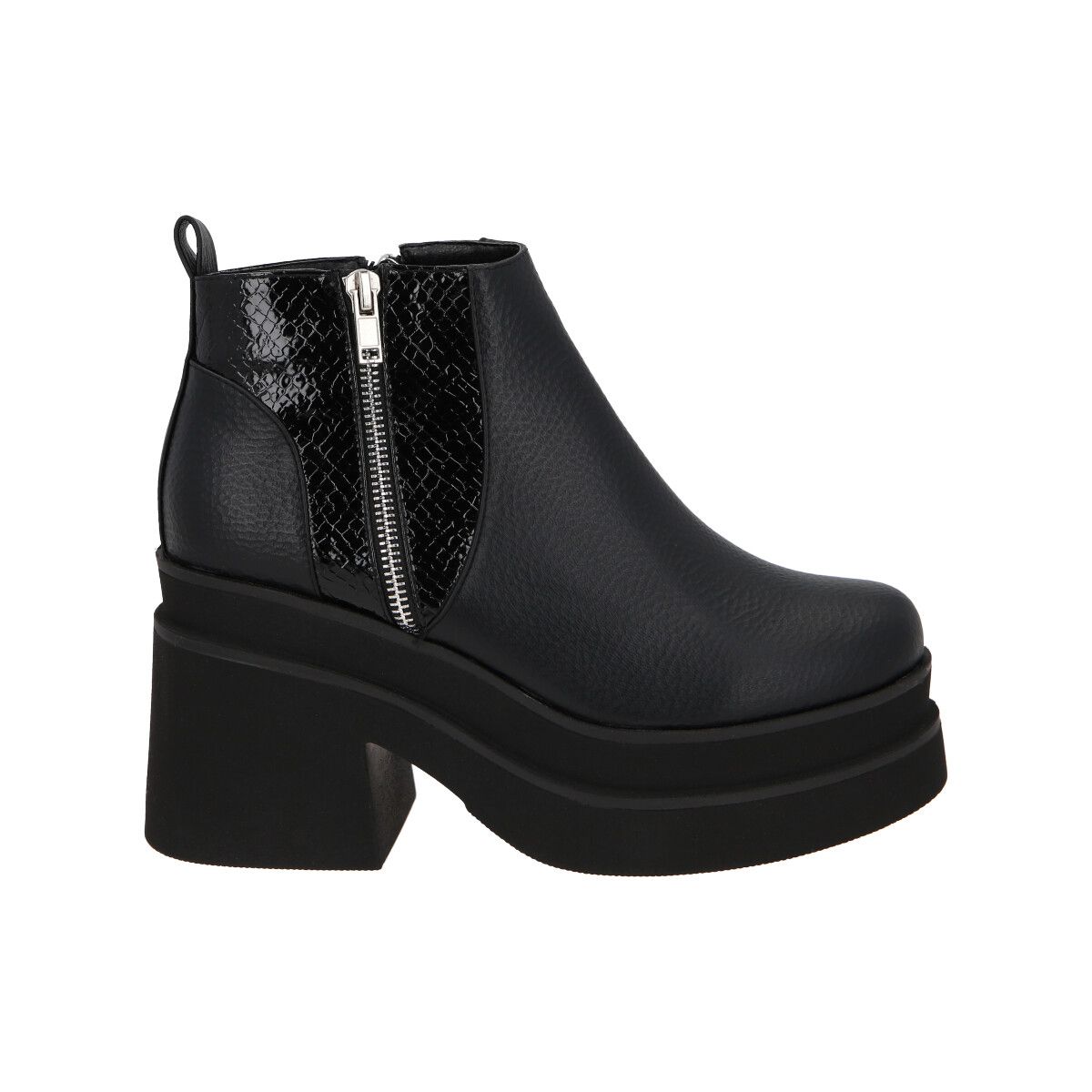 POLICE - Botin Mujer Negro Yoice  Police