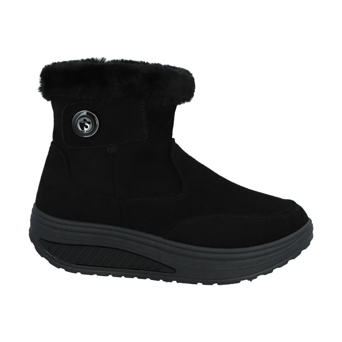 POLICE - Botin Mujer Negro Sole/Chiporro  Police