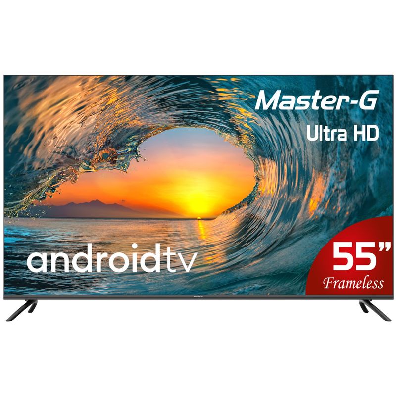 MASTER G - LED 55" SMART GOOGLE TV ULTRA HD
