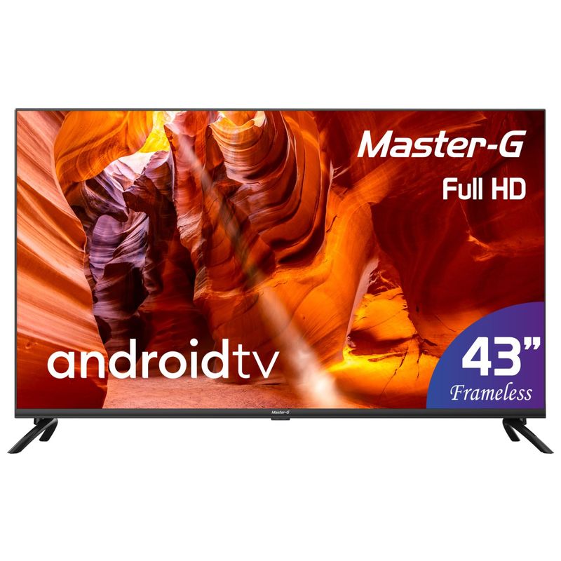 MASTER G - Smart TV Led 43" Android TV Full HD Bluetooth MGG43FF