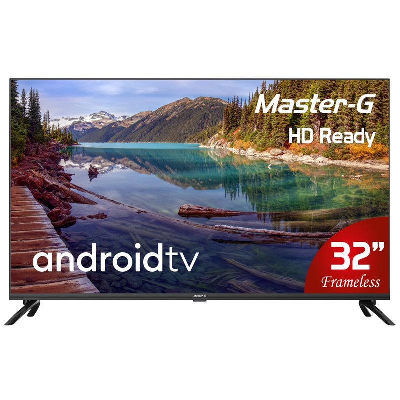 MASTER G - Smart TV Led 32" Android HD Bluetooth MGG32HF