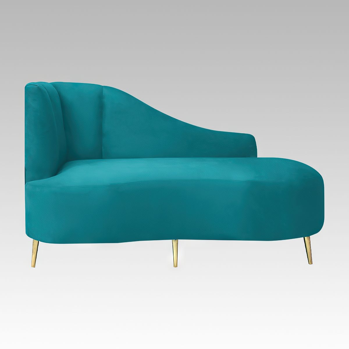 GENERICO - Sofá Chaise Lounge Medellín - Turquesa