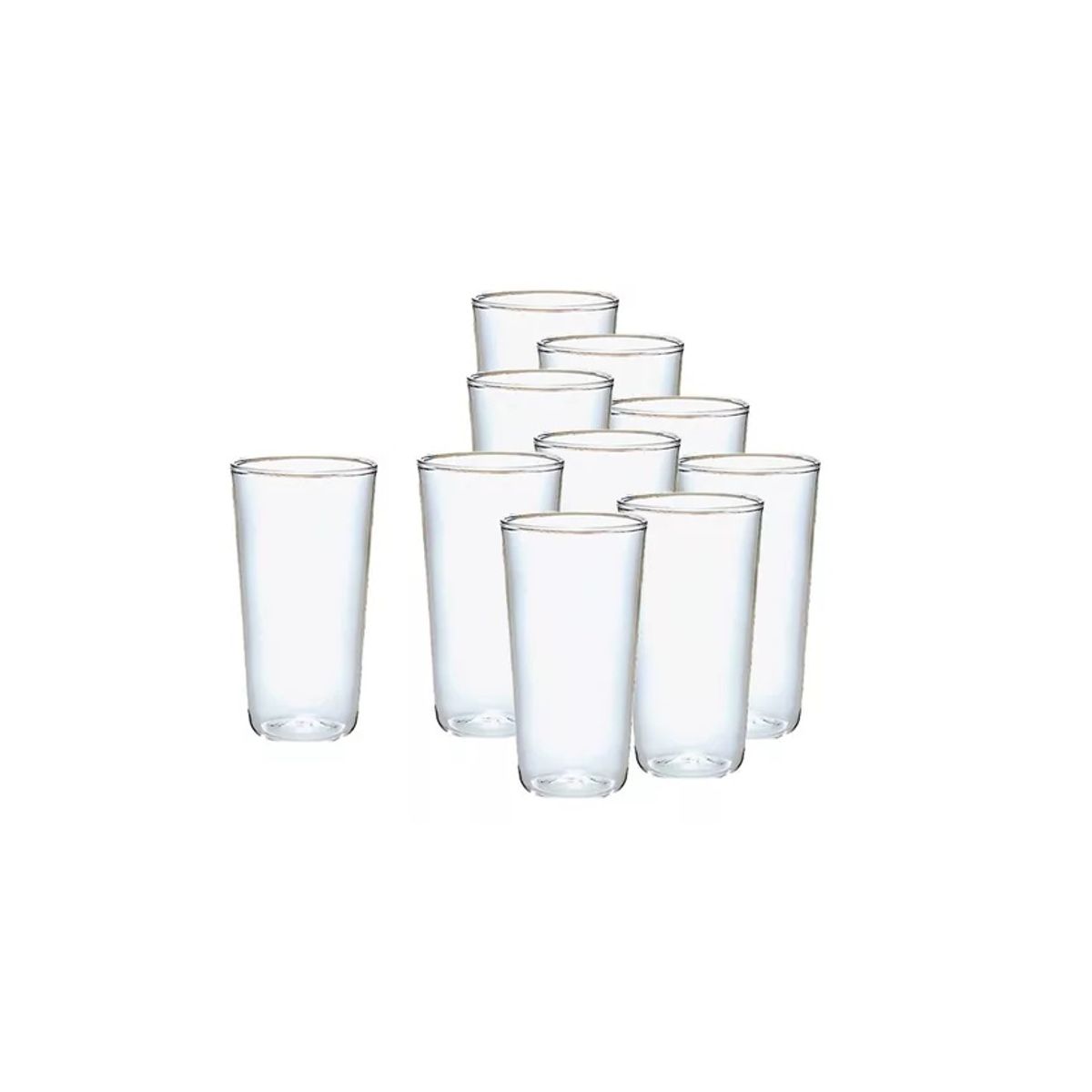 PASTELERIUS - 20 Set Vasos Desechables Vasos Reutilizables Vasos Cerveceros Vaso Plastico Vasos Acrilicos 300ml