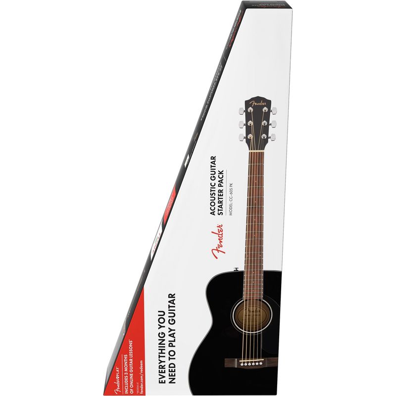 FENDER - Fender Pack Guitarra Acústica CC-60S Concert V2