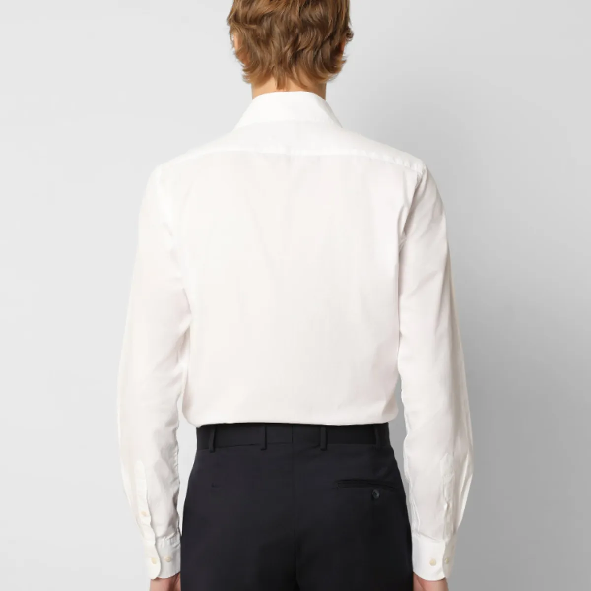 SCALPERS - Camisa Lisa Calavera Contraste White