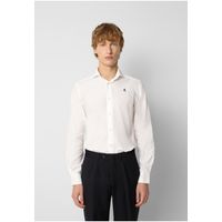 Camisa Lisa Calavera Contraste White