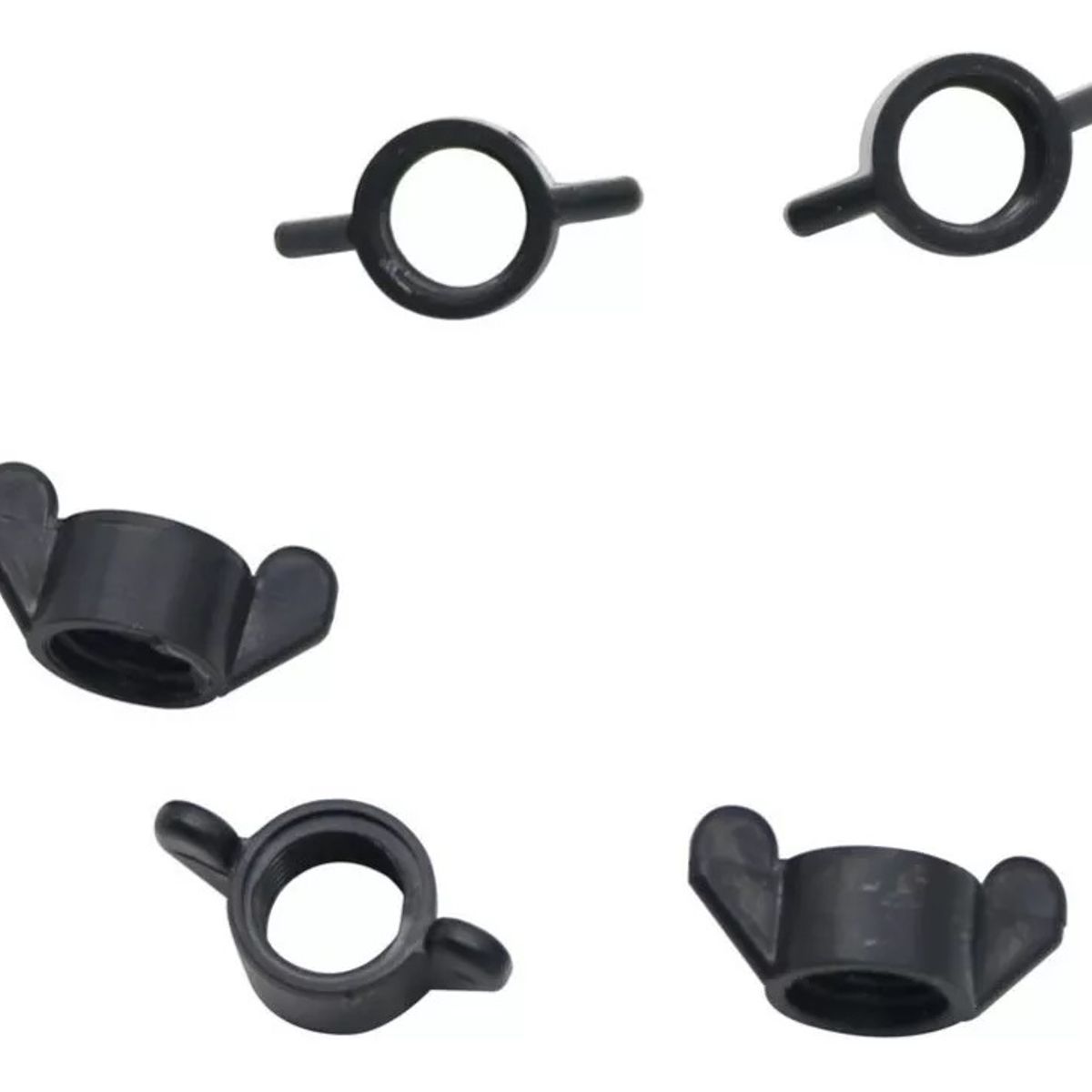 GENERICO - Tuerca Plástica Bebedero Avícola 20un Hilo 9mm