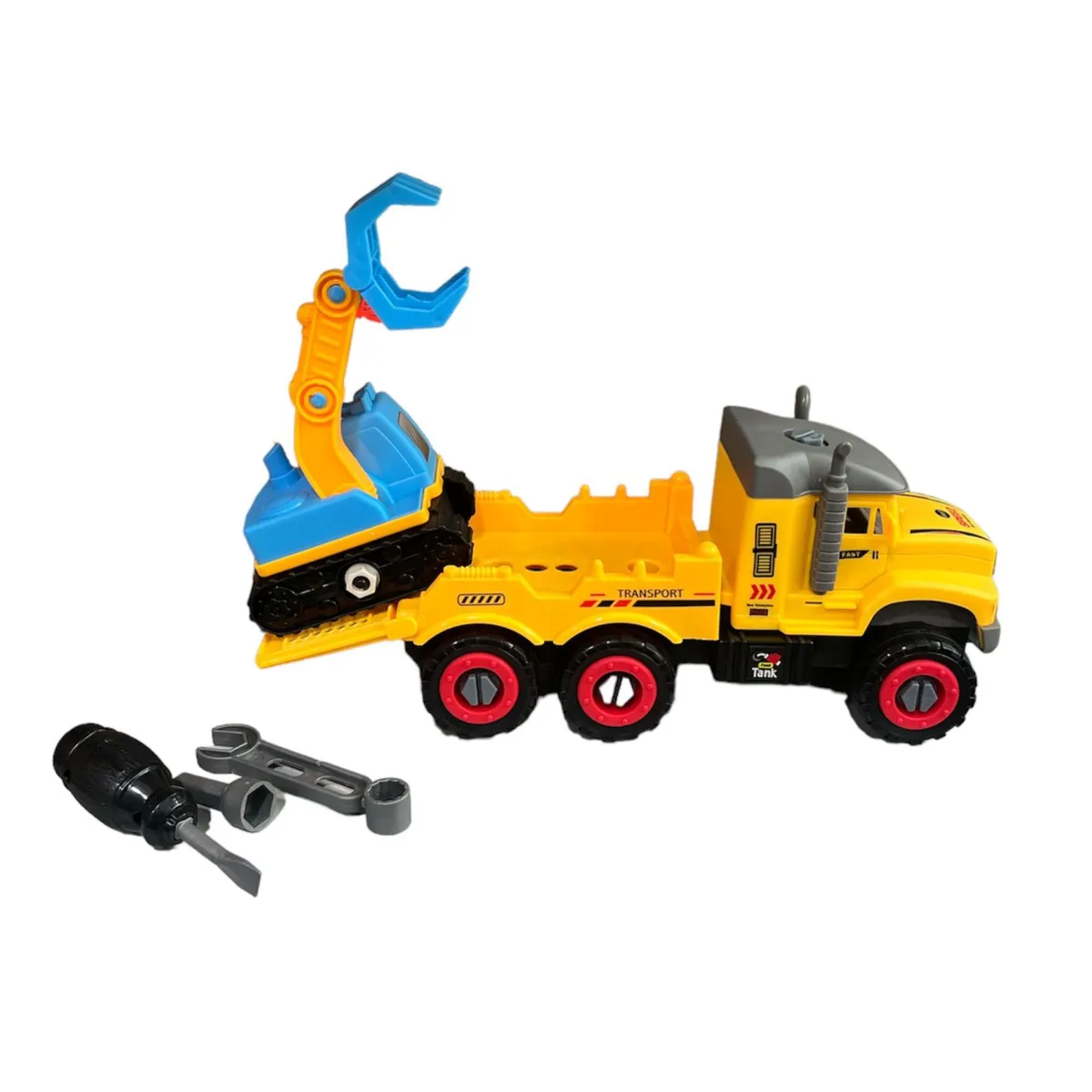 OEM - Camion De Juguete Tractor Con Herramientas Camion Carro