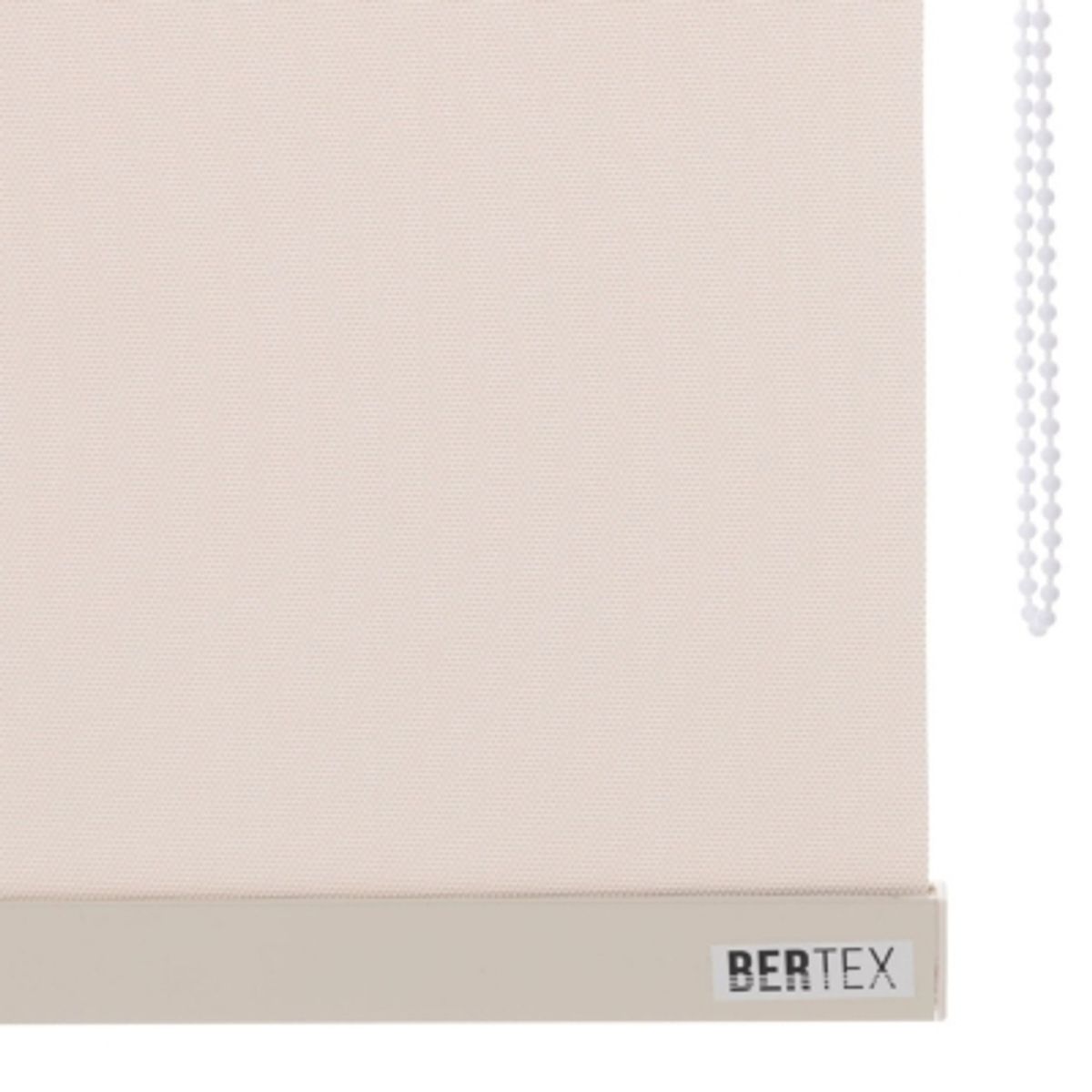 BERTEX - Cortina Roller Sunscreen Beige 80x170 cm Persiana de altura ajustable