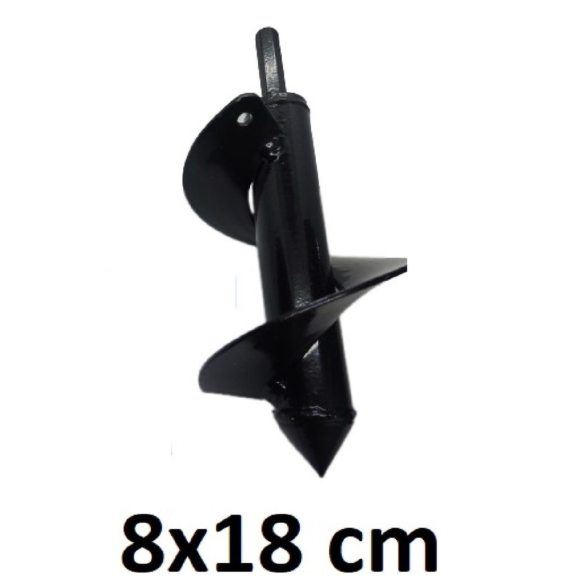 GENERICO - Broca Espiral De Acerocarbono Para Jardineríamaceta 8x18cm
