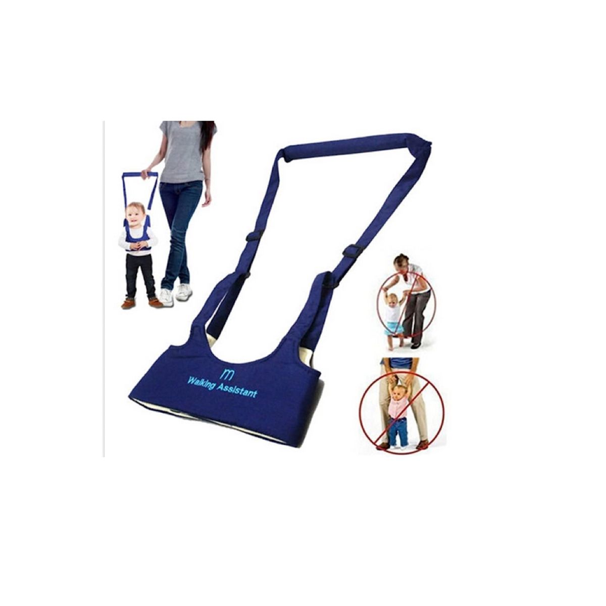 GENERICO - Arnes bebe Sujetador primeros pasos caminar color AZUL