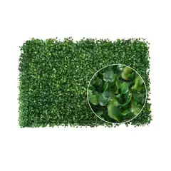 MOBII - Follaje Vertical Deco Tipo Trebol. 10uni 60x40cm c/u. 2,4m2