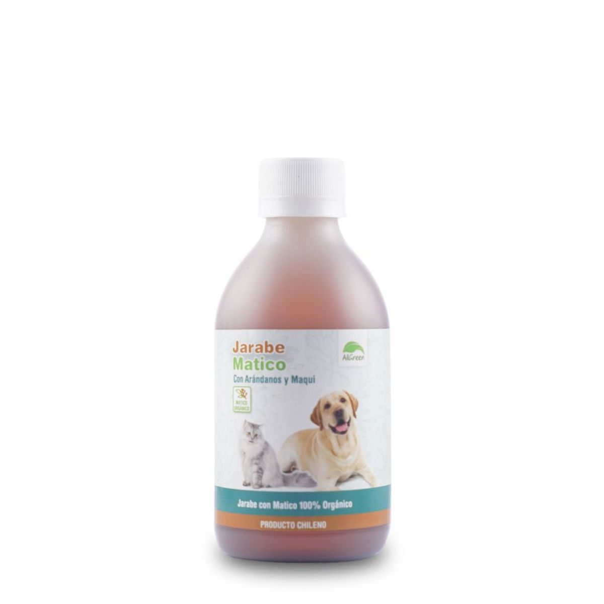 ALL GREEN - Jarabe Gastroprotector De Matico Allgreen Mascotas 250ml