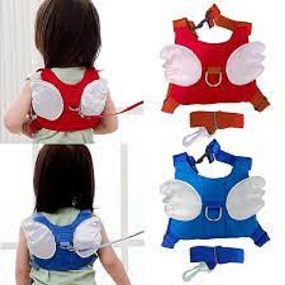 GENERICO - Arnes De Seguridad Niños tipo angel unisex color AZUL