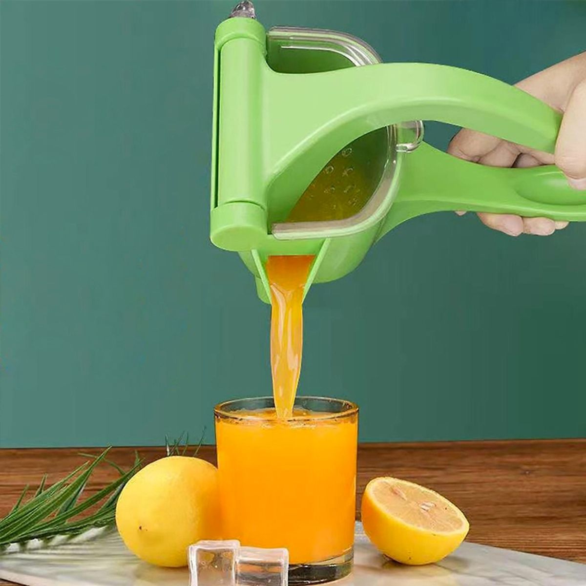 GENERICO - Exprimidor Plástico Manual De Frutas