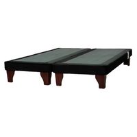 Base De Cama Europea Negro Felpa 2 Plazas 150X190cm