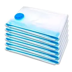 OFERTABKN - Pack 6 Bolsas Al Vacio 70 X 90 Cm Comprimir Ropa