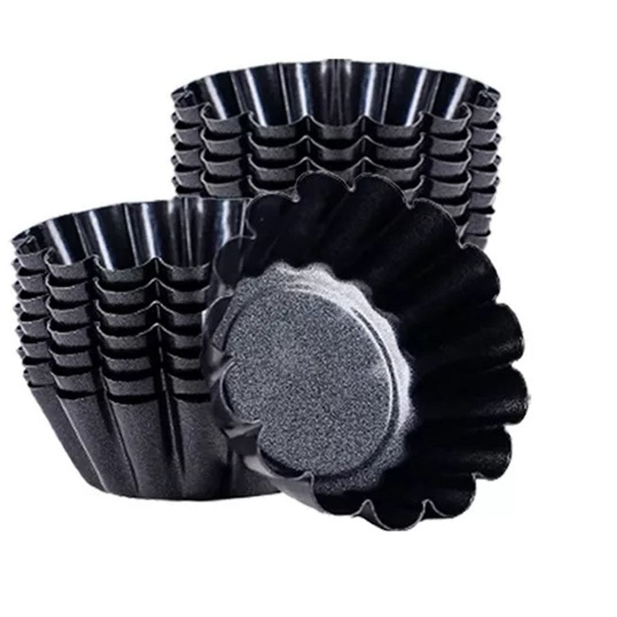 Pasteleria - Pack 12 Molde Mini Tartaleta molde Tarta Moldes Para Reposteria tarta