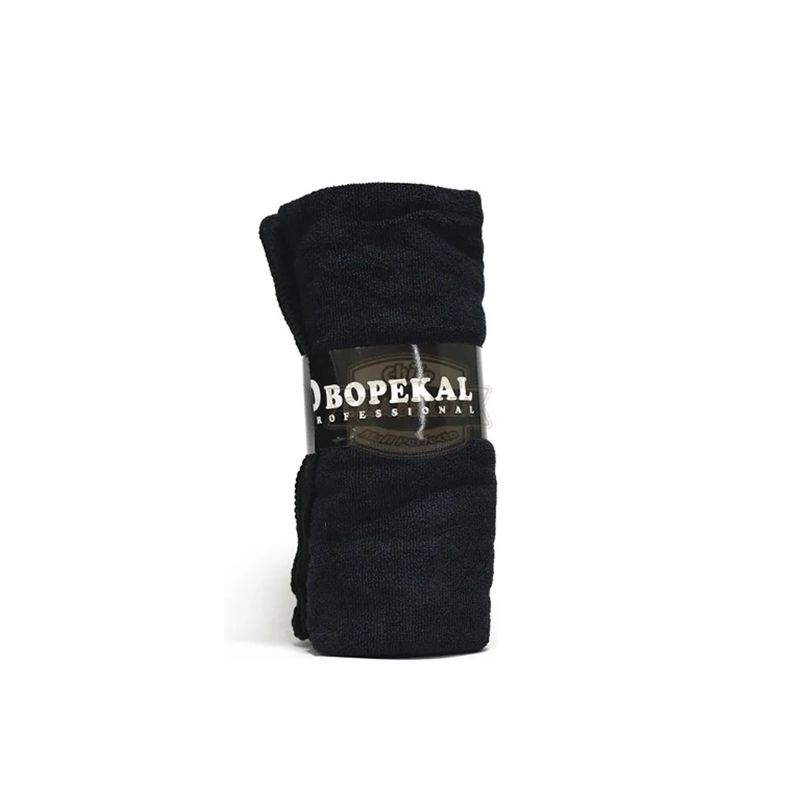 OBOPEKAL - Obopekal® Toalla Microfibra Para Barbería Peluquería Negra 85x48cm