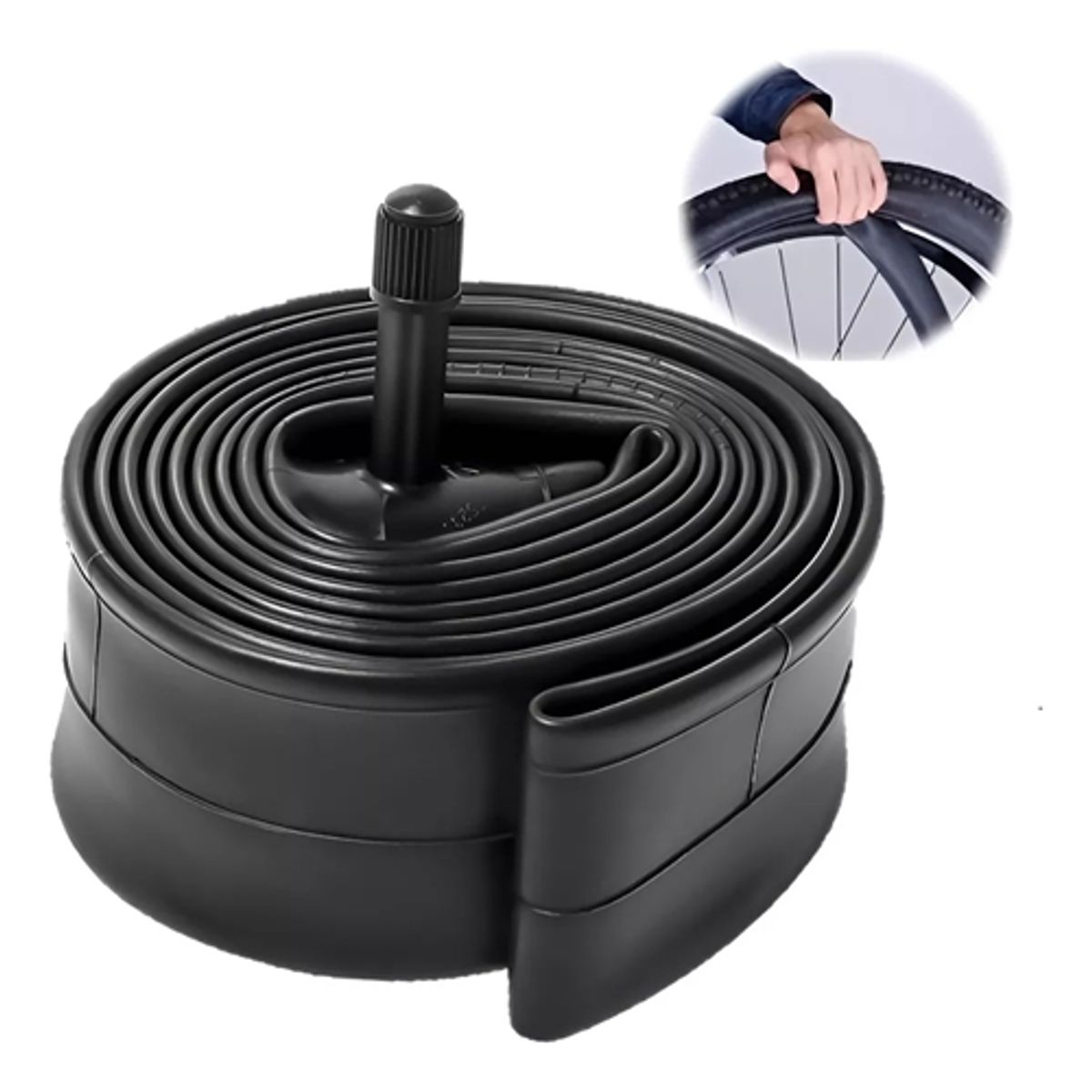 GENERICO - Camara Bicicleta Aro 26 Cámara Aro 26 Mtb Valvula Schrader