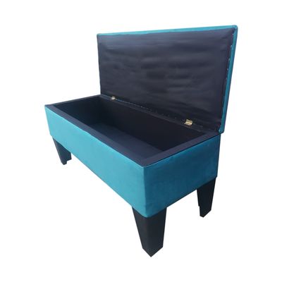 Imagen 2 del producto Banqueta Baúl HVM Calipso Felpa