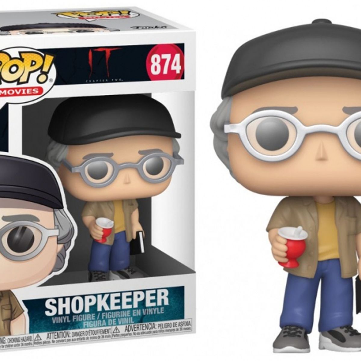 FUNKO - FUNKO 45657 POP MOVIES IT 2 SHOP KEEPER ( STEPHEN KING )