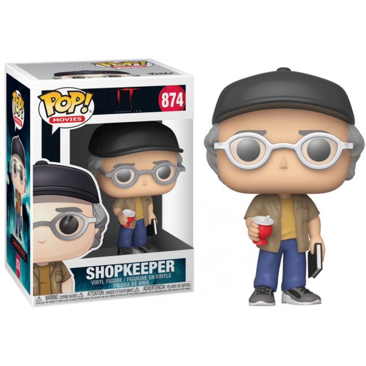 FUNKO - FUNKO 45657 POP MOVIES IT 2 SHOP KEEPER ( STEPHEN KING )