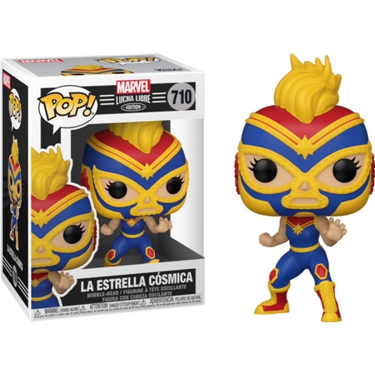 FUNKO - FUNKO 53872 POP MARVEL LUCHADORES CAPTAIN MARVEL