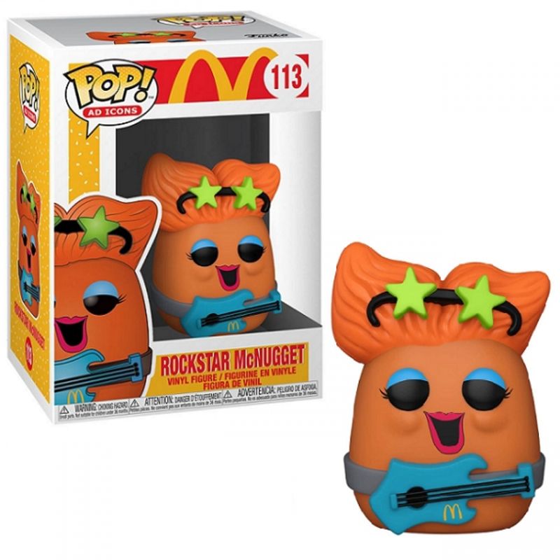 FUNKO - FUNKO 52988 POP AD ICONS MCDONALDS ROCKSTAR NUGGET