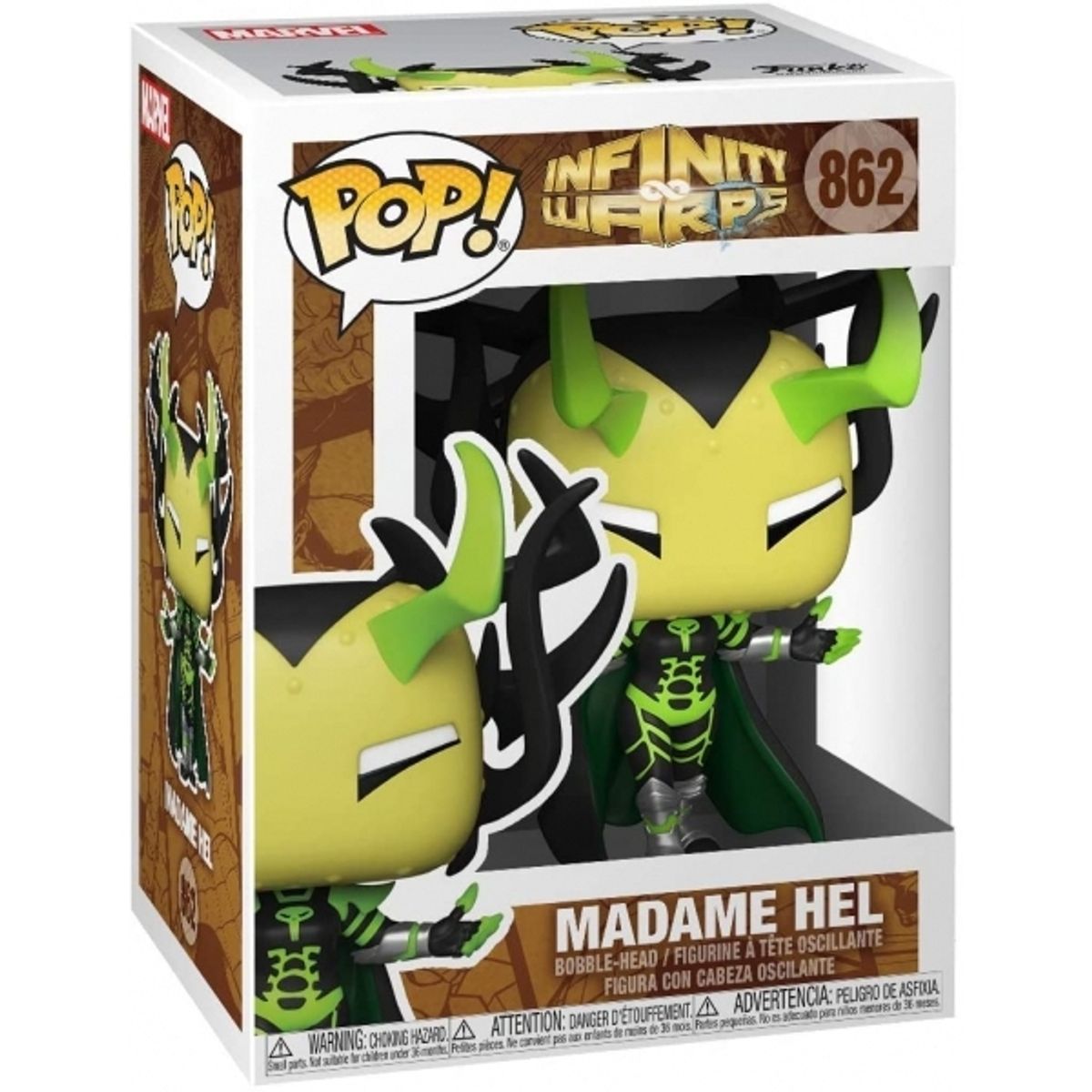 FUNKO - FUNKO 52010 POP MARVEL INFINITY WARPS MADAME HEL