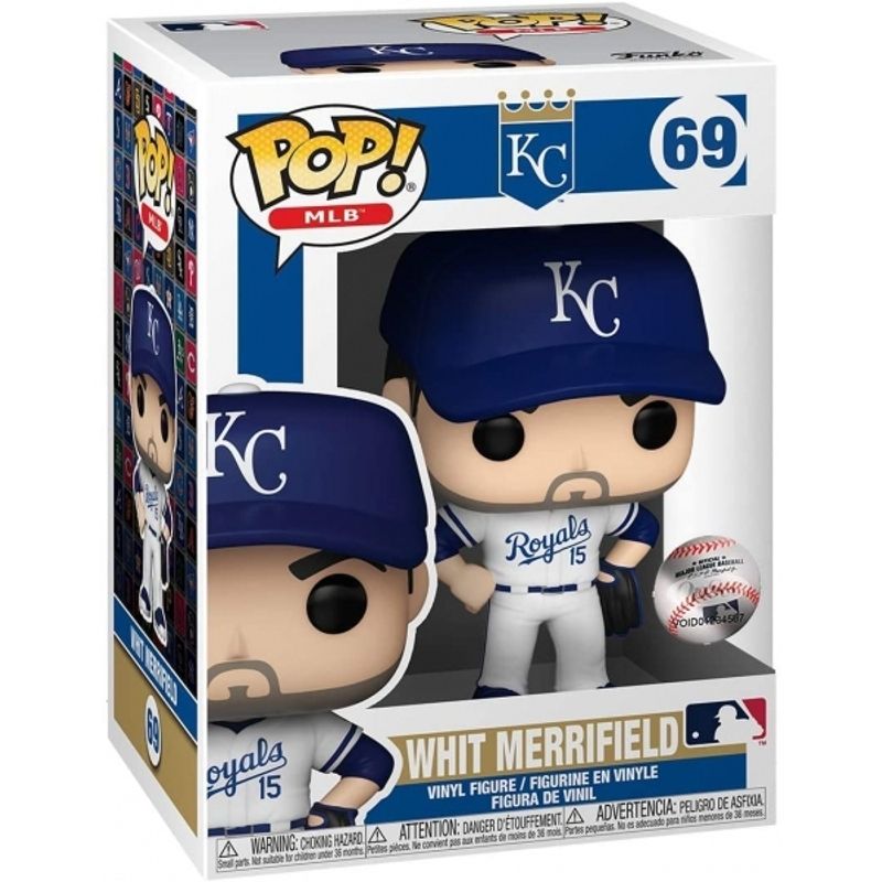FUNKO - FUNKO 54648 POP MLB ROYALS WHIT MERRIFIELD ( HOME UNIFORM )