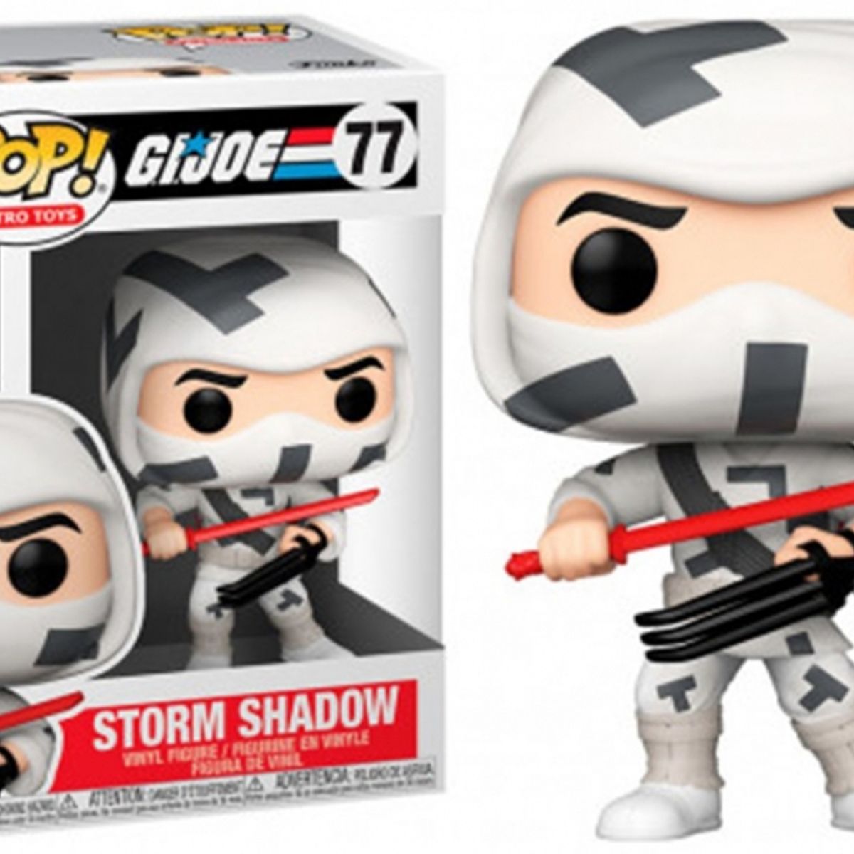 FUNKO - FUNKO 55786 POP VINYL G I JOE V2 STORM SHADOW