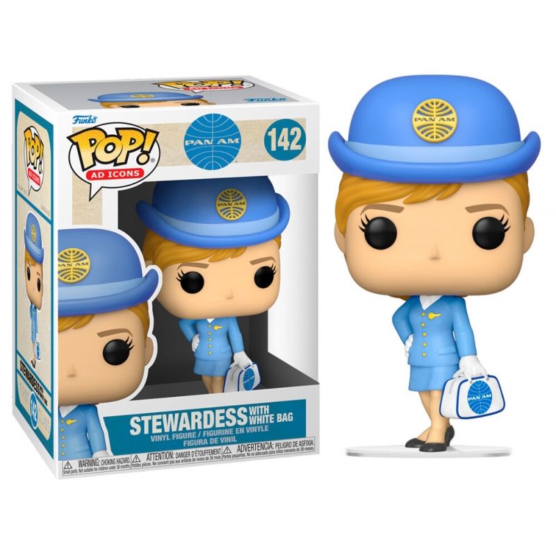 FUNKO - FUNKO 56816 POP AD ICONS PAN AM STEWARDESS1 W WHITE BAG