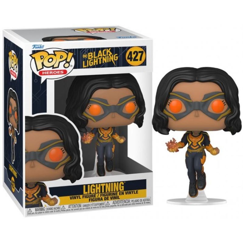 FUNKO - FUNKO 57590 POP HEROES BLACK LIGHTNING LIGHTNING