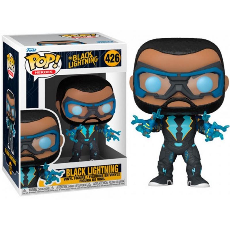 FUNKO - FUNKO 57589 POP HEROES BLACK LIGHTNING BLACK LIGHTNING