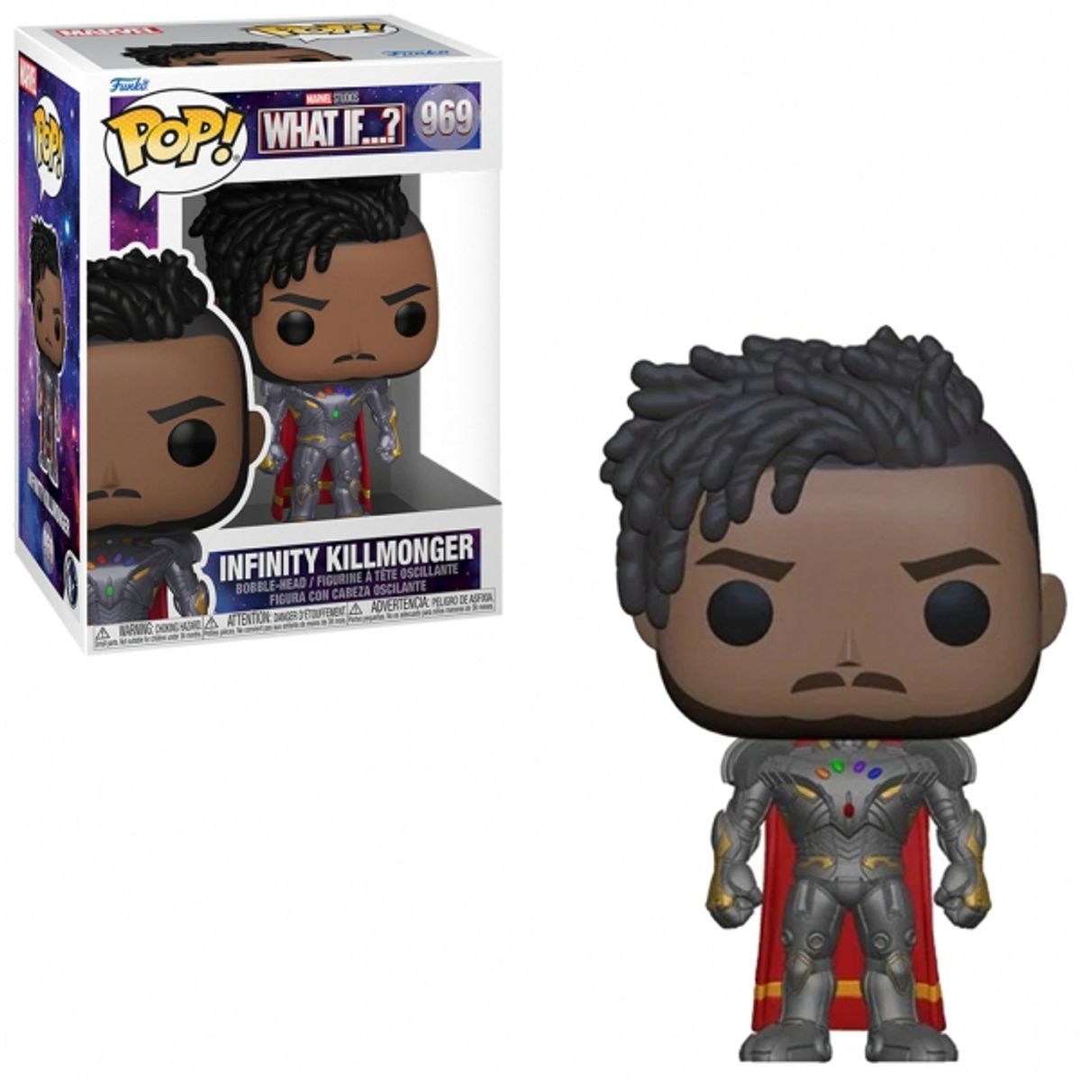 FUNKO - FUNKO 58652 POP MARVEL WHAT IF? INFINITY KILLMONGER