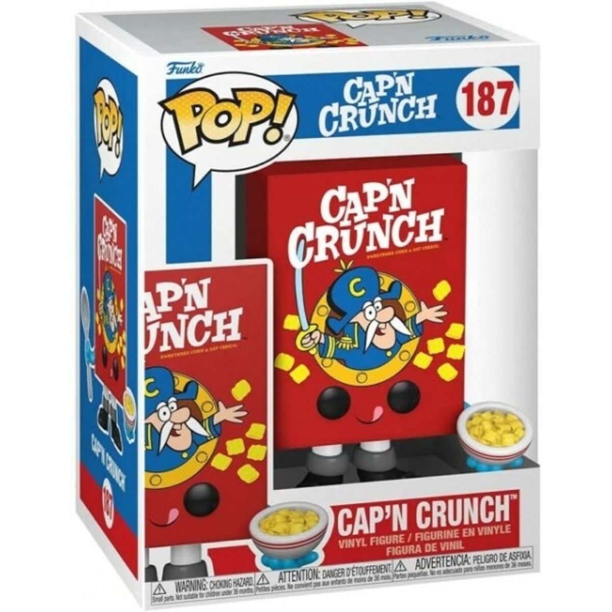 FUNKO - FUNKO 57772 POP VINYL QUAKER CAPN CRUNCH CEREAL BOX