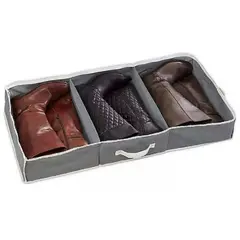 GENERICO - Organizador Almacenamiento De Ropa Bajo Cama Botas Zapatero