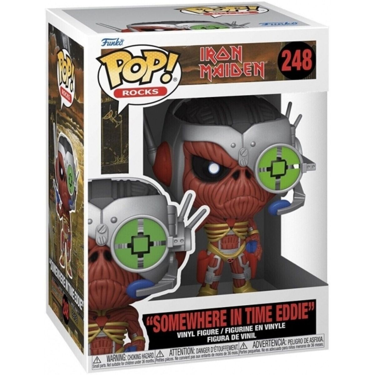 FUNKO - FUNKO 57607 POP ROCKS IRON MAIDEN EDDIE SOMEWHERE IN TIME