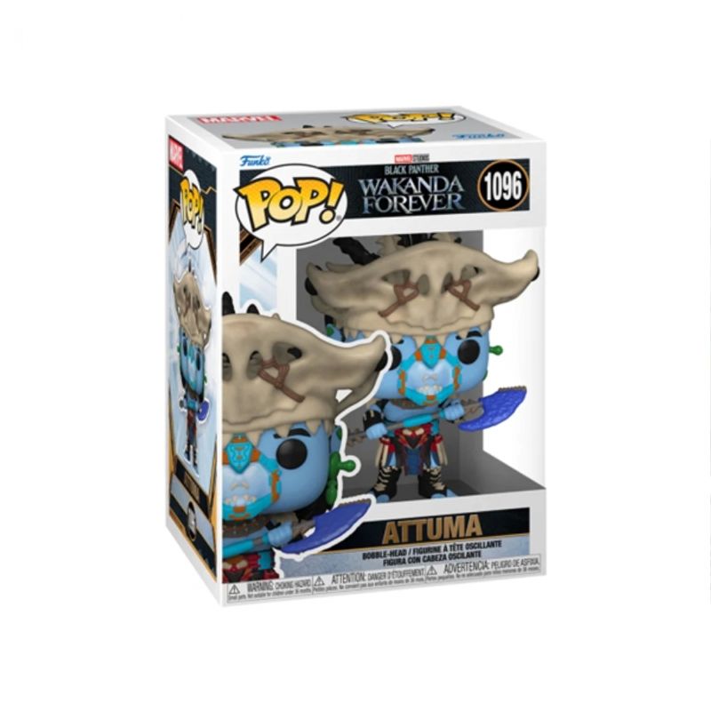 FUNKO - FUNKO 63940 POP MARVEL BLACK PANTHER WAKANDA FOREVER ATTUMA