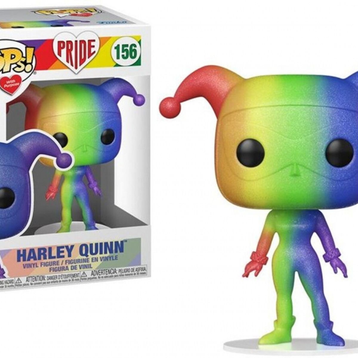FUNKO - FUNKO 65895 POP HEROES DC PRIDE HARLEY QUINN