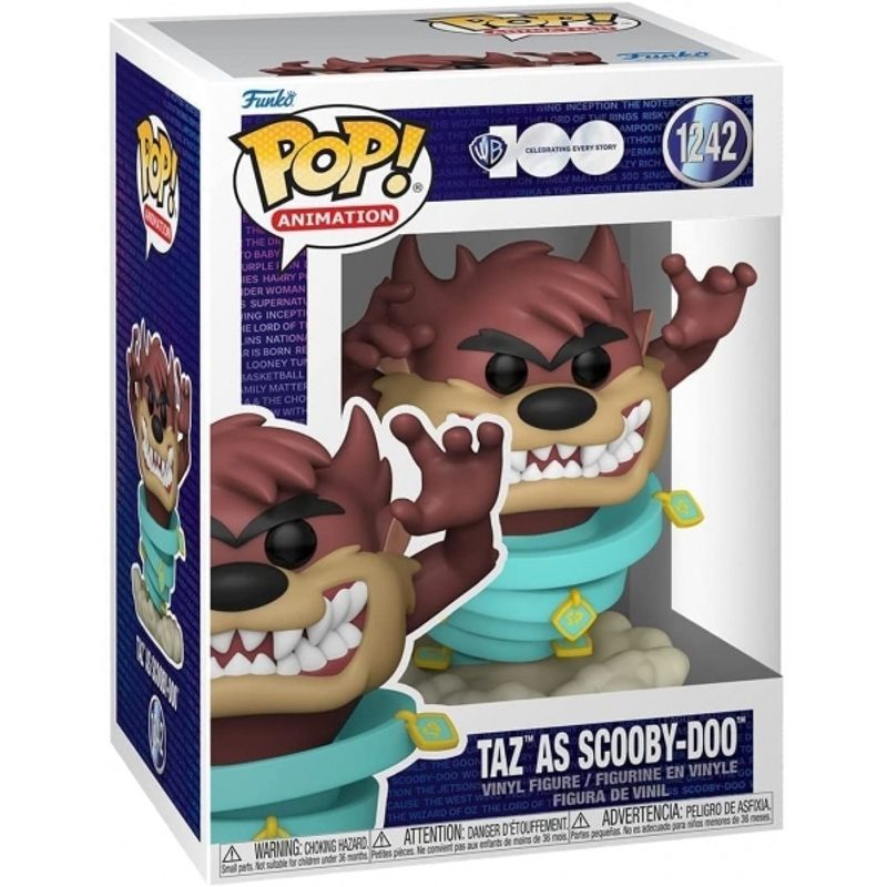 FUNKO - FUNKO 69427 POP ANIMATION HANNA BARBERA TAZ AS SCOOBY
